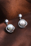 Beading Pearl Earrings