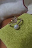 White Pearl Ring