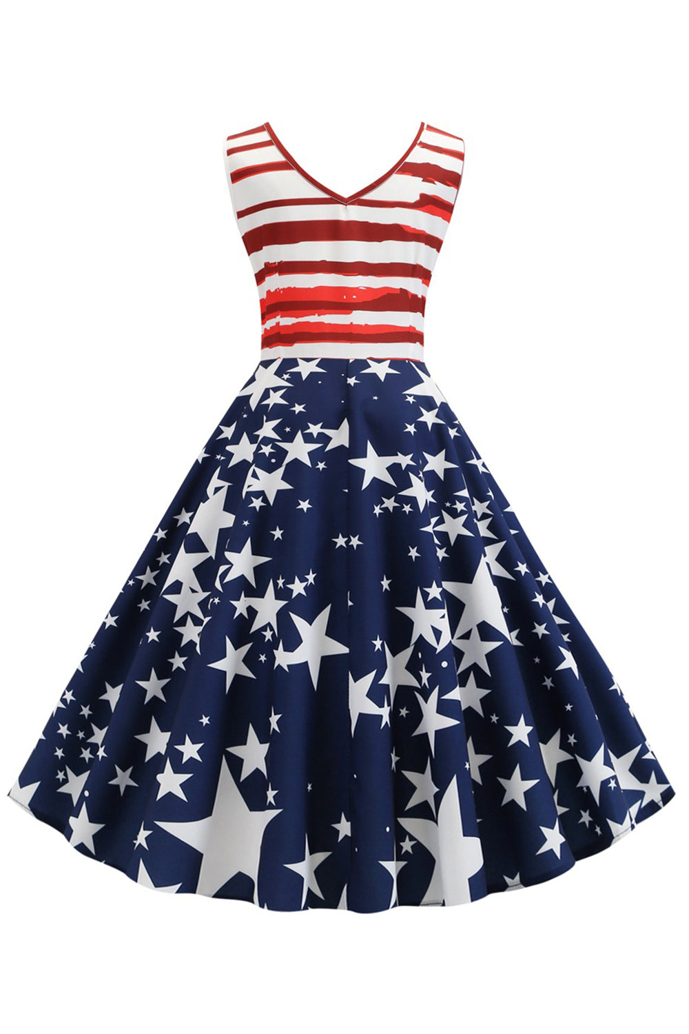 American Independence Day Retro Women's Dress