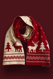 Christmas Gift Red Thermal Scarf