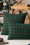 Christmas Gift Plaid Pillow Case
