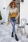 Women's Turtleneck Loose Pullover Sweater