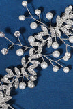Handmade Rhinestone Pearls Bridal Hair Accessories