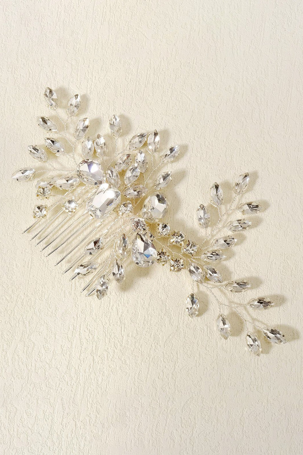 Handmade Crystal Flower Bridal Headpiece