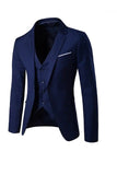 Dark Blue Men's 1920s Suits with Accessories Set