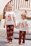 Family Matching Christmas Pajamas with Red Plaid