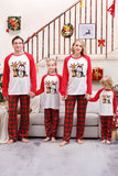 Matching Family Christmas Red Plaid Pajamas