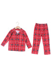 Red Plaid Family Christmas Pajamas