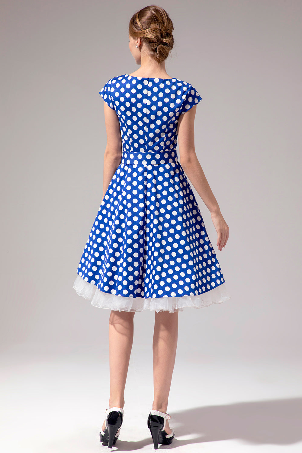 Polka Dots 1950s Swing Dress