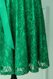 Green Lace Bridesmaid