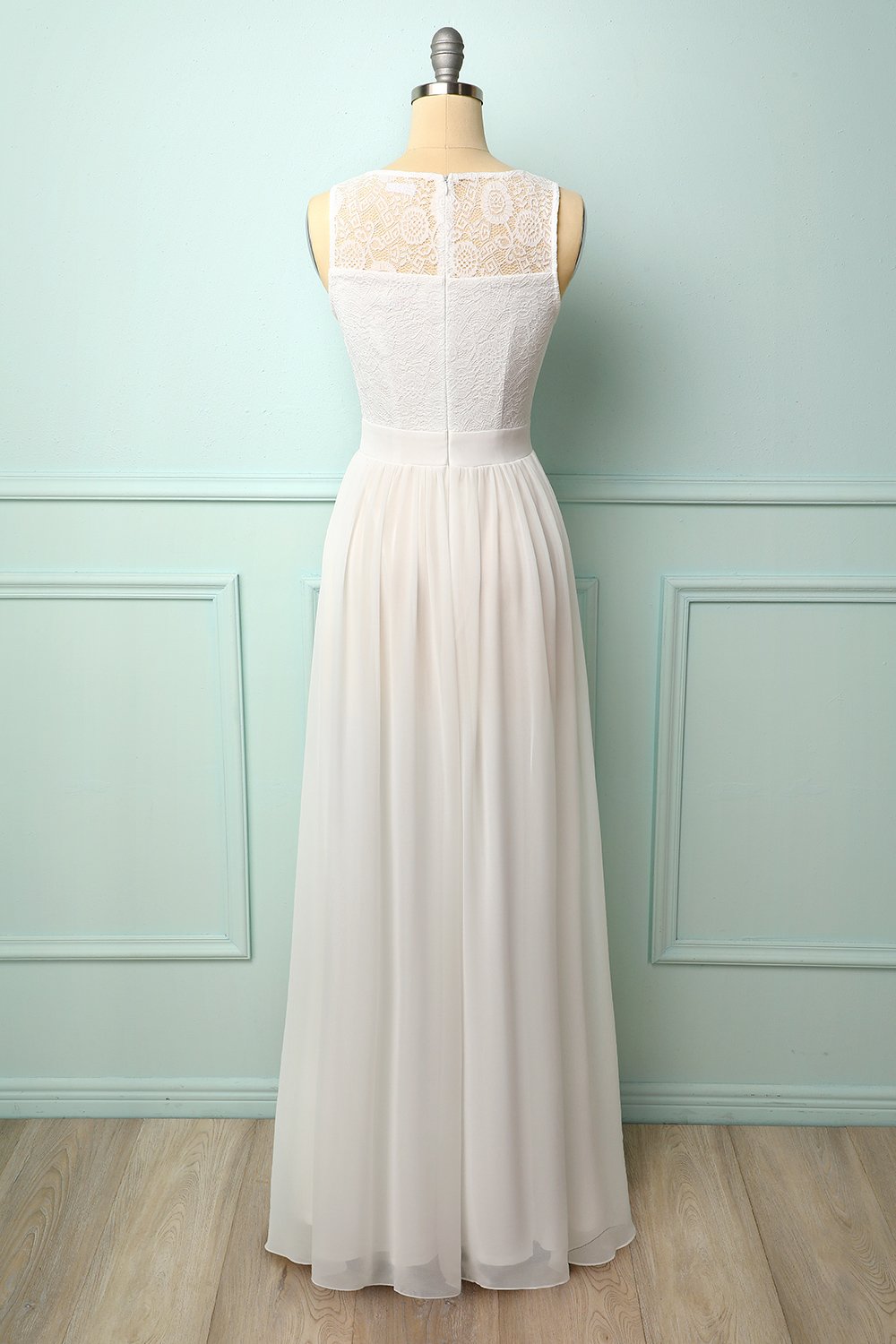 Lace Long Bridesmaid Dress