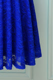 Royal Blue Bridesmaid Lace
