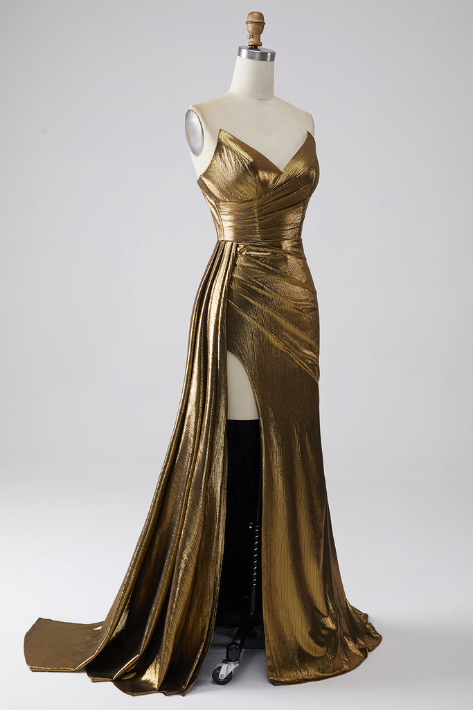 Golden Mirage Long Dress main image 1