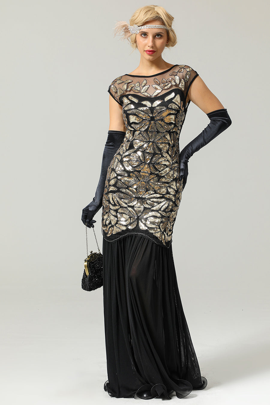 strapless open back dress The DEVON - Vintage Dress (Swing/Pencil Skirt)
