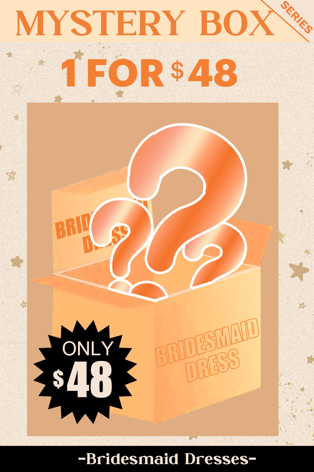 ZAPAKA MYSTERY BOX of 1Pc Bridesmaid Dress
