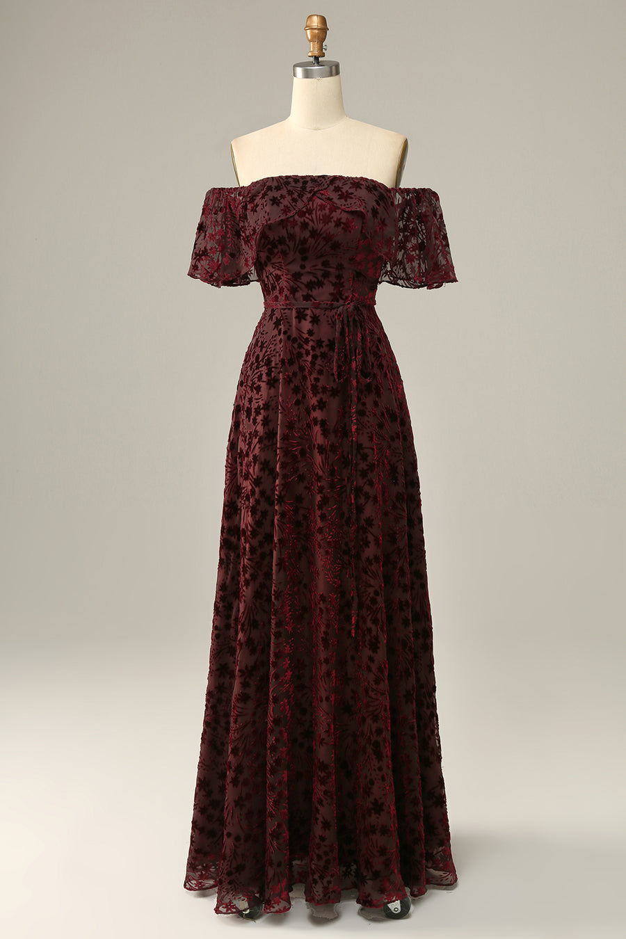 Burgundy Prom Dresses  ZAPAKA