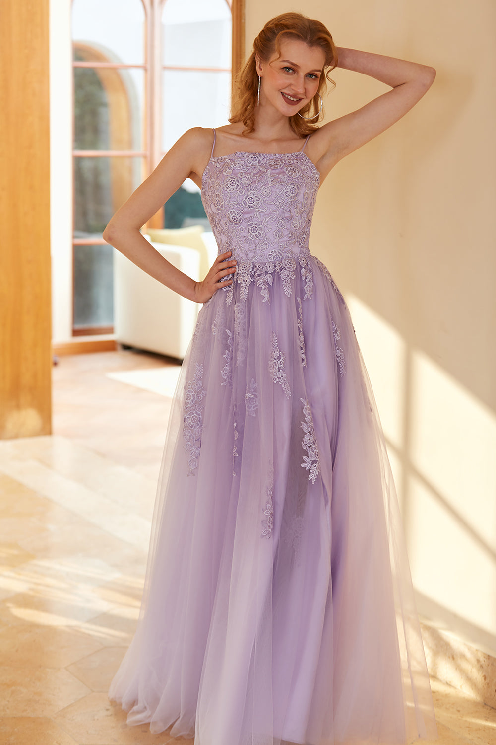 Lamps & Lights | Pretty Light Purple Gown | Freeup