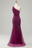 $29.9 Flash Sale-Dark Purple Prom Dress with Slit [US WAREHOUSE]