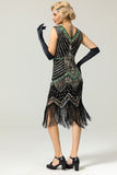 Glitter Fringe 1920s Flapper Dress