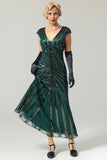 Sequined Mermaid 1920s Dress