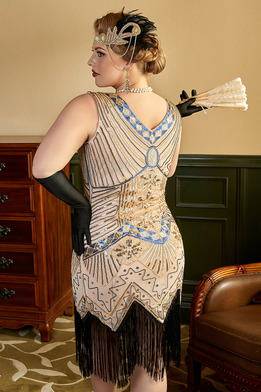 Plus Size 1920s Gatsby Dress - Shop 1920s Flapper Dress Now
