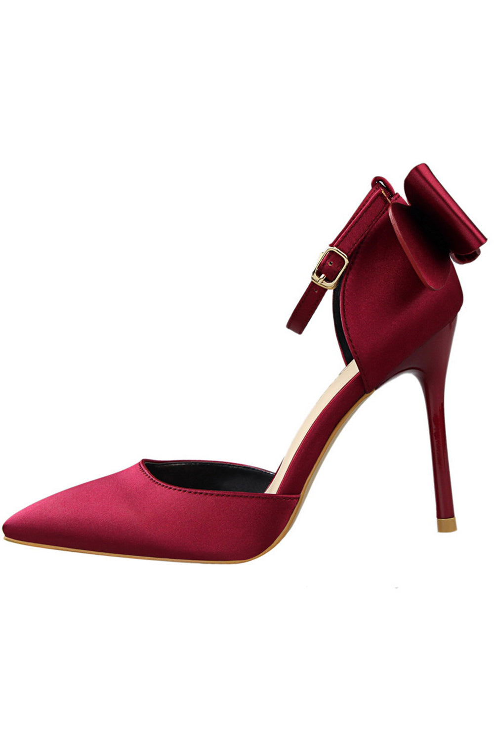 Glitter heels Rene Caovilla Burgundy size 36 IT in Glitter - 39103471