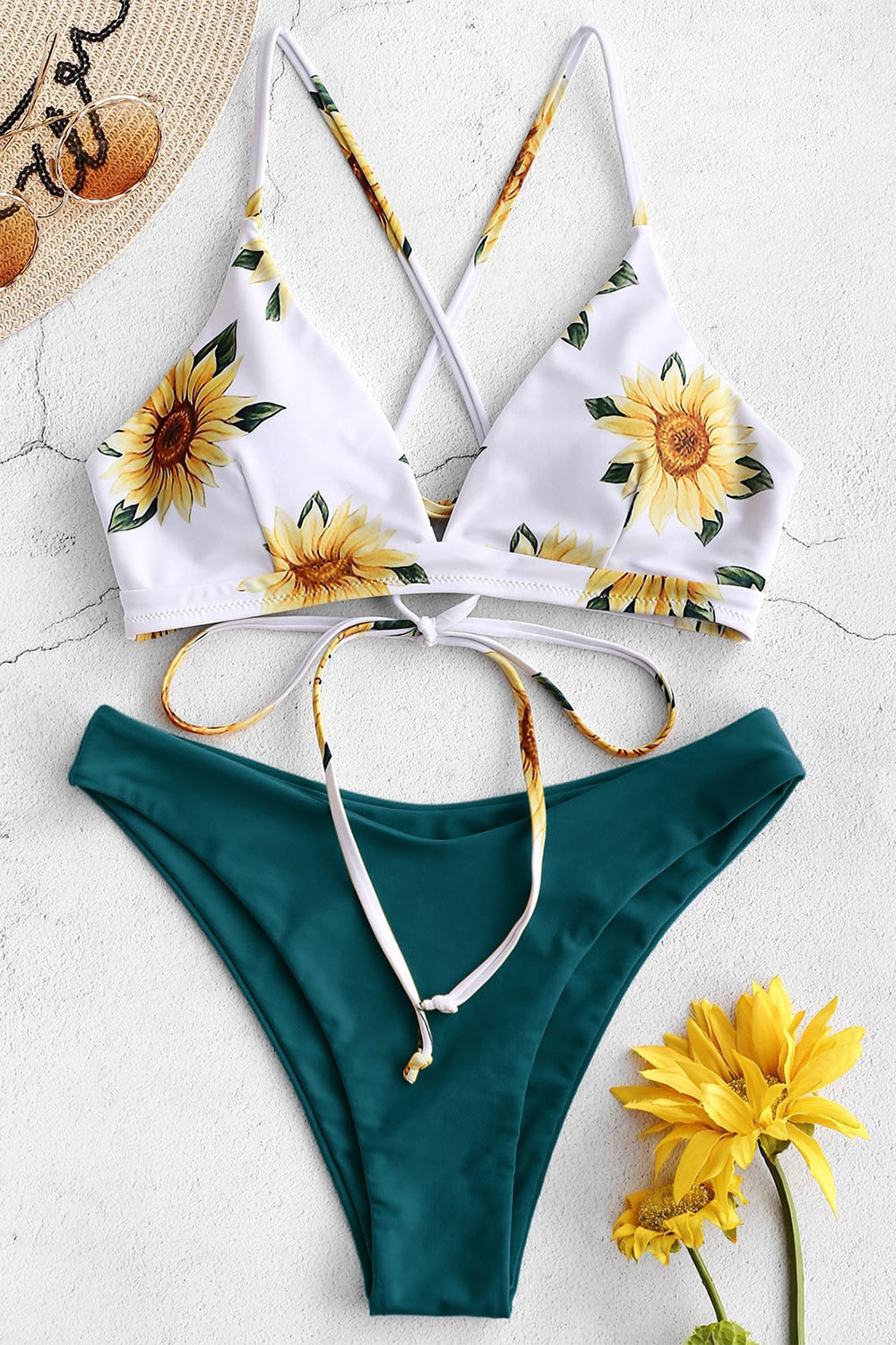Floral Printed Summer Bikini