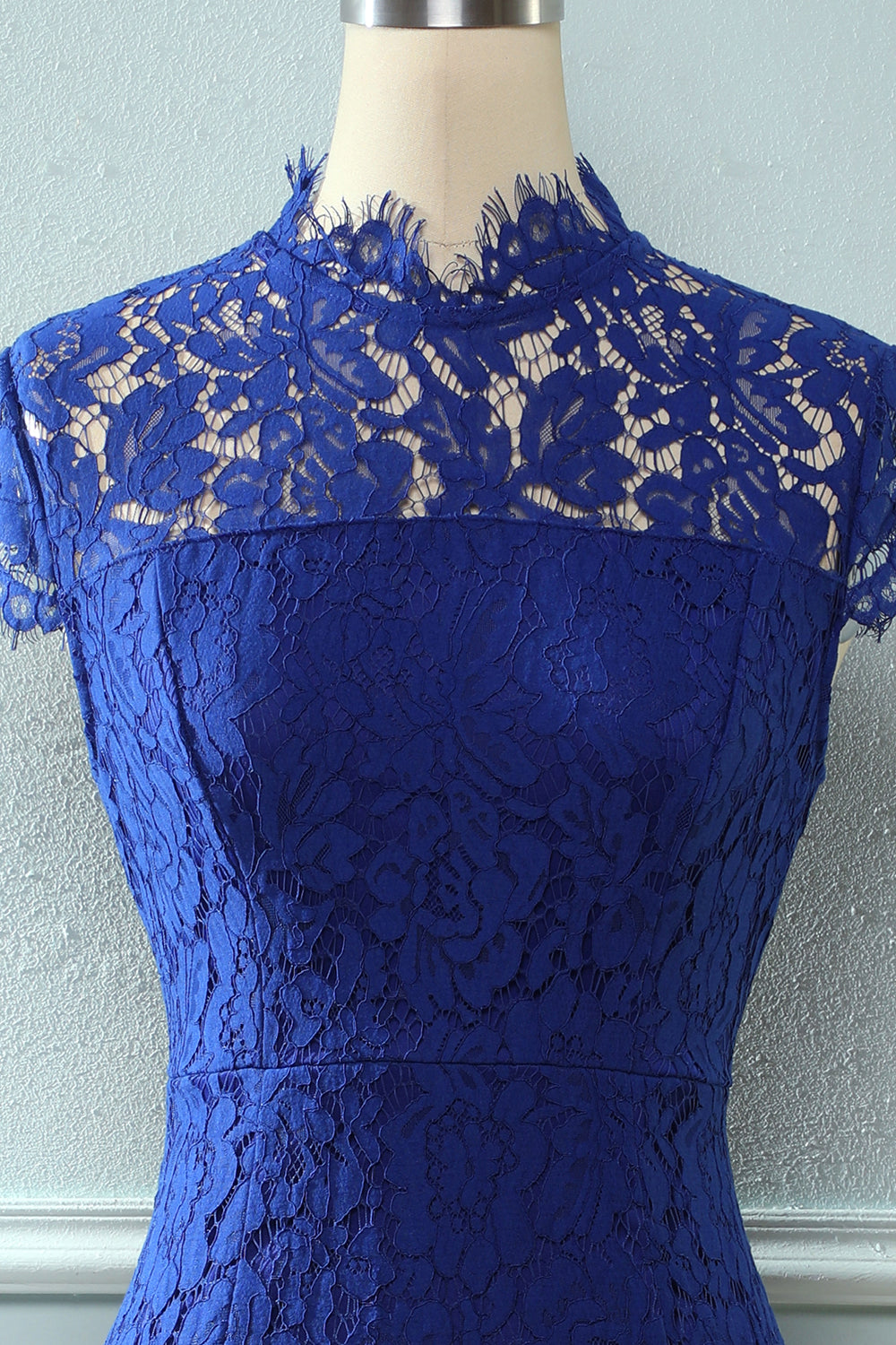 Sheath Jewel Lace Dress