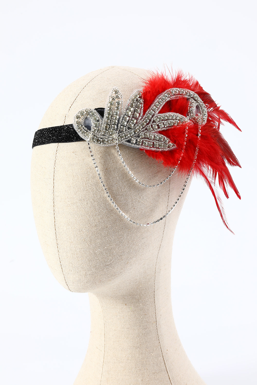 1920s Red Costume Accessories Set