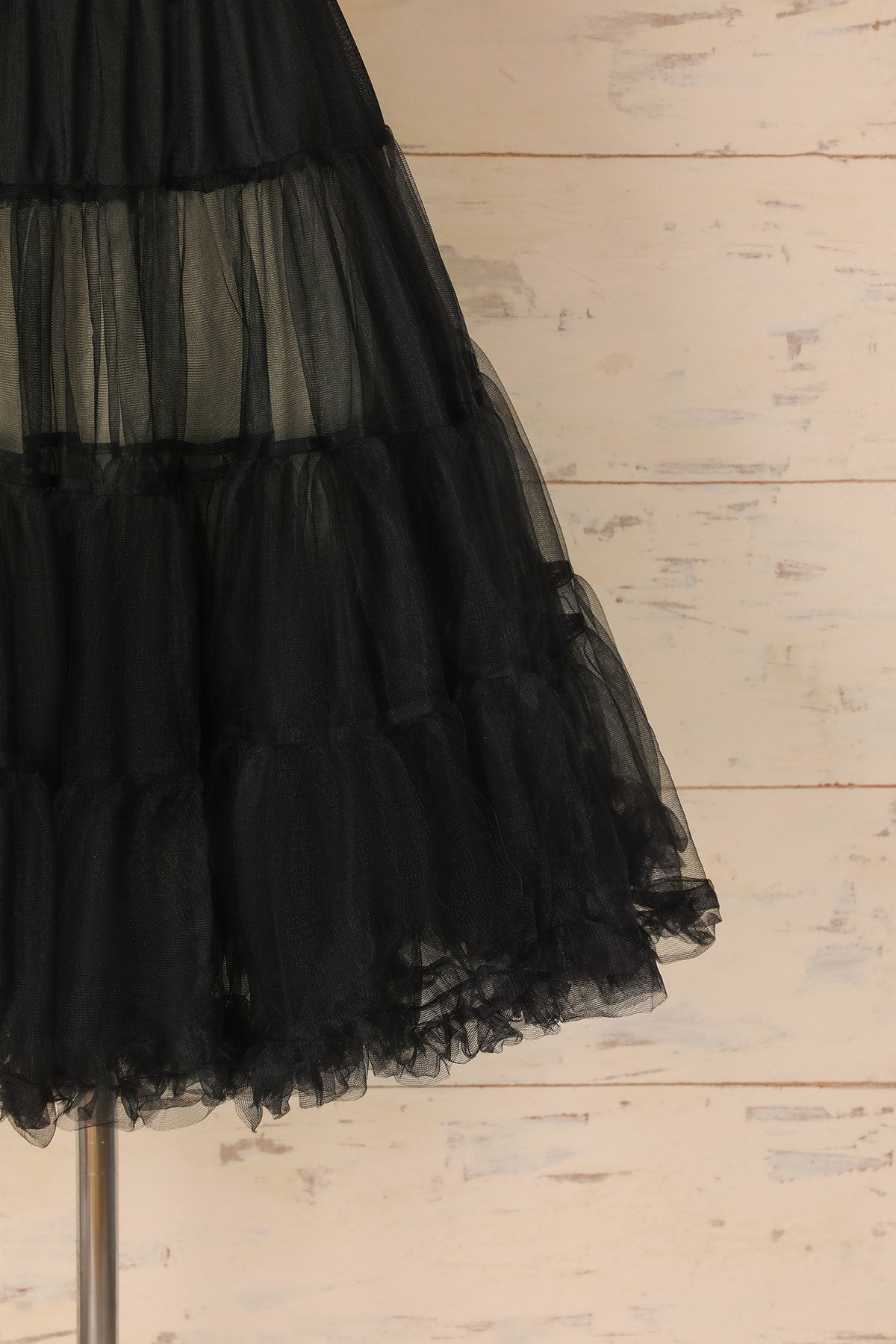 Black Tulle Petticoat - ZAPAKA