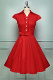 Red 1950s Vintage
