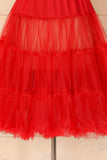 Tulle Red Petticoat - ZAPAKA