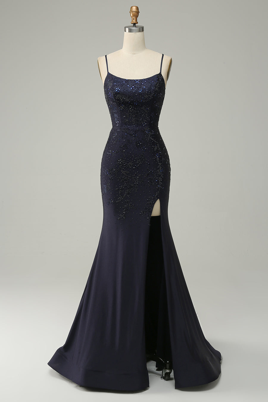 lace dress black A Line Long Prom Dresses V Neck Beaded Formal Evening Custom Color / US12 BLACK-LUREX Size:JP-12 Off the shoulder Sky To Moon Lysette